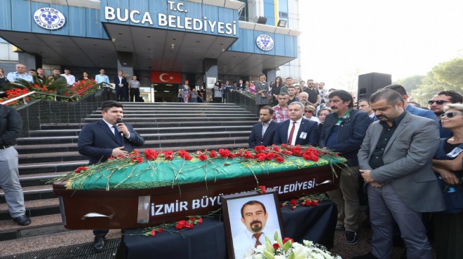 Buca Belediyesi’nde yas günü: Yetginer’e veda…