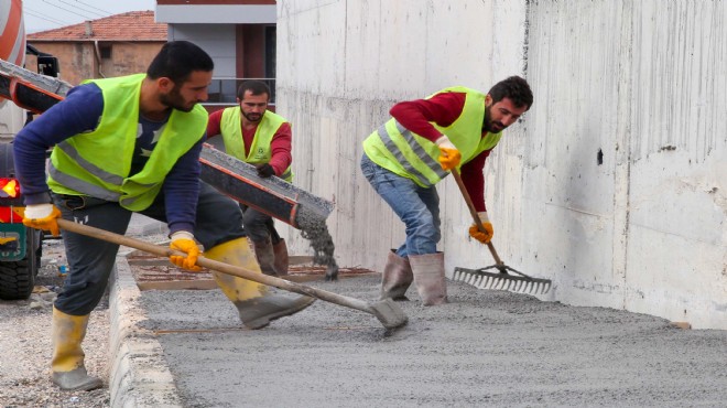 Buca Belediyesi'nden kaldırım operasyonu