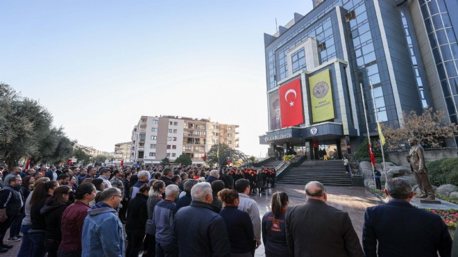 Buca'da Ata'ya özlem ve saygıyla...