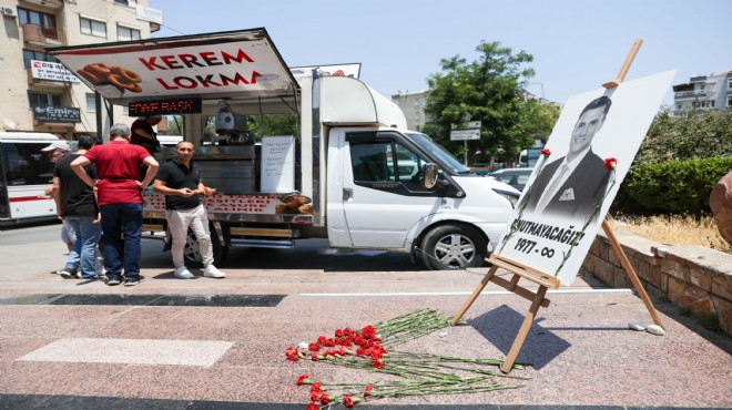 Buca da Başkan Zeyrek anısına yemekler ikram!