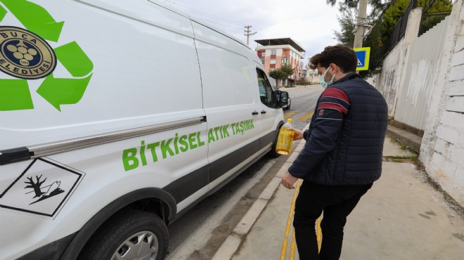 Buca'da 'atık yağ toplama' harekatı!