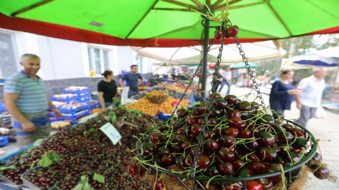 Buca'da büyük kiraz şöleni