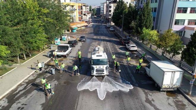 Buca'da dip köşe bahar temizliği!