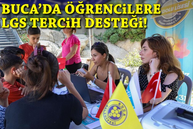 Buca'da öğrencilere LGS tercih desteği