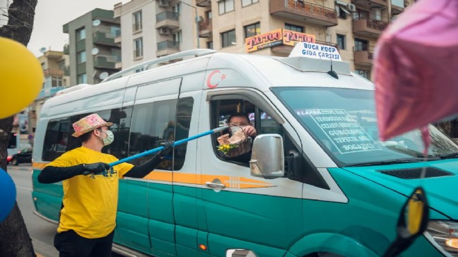 Buca'da yüzleri gülümseten iftar