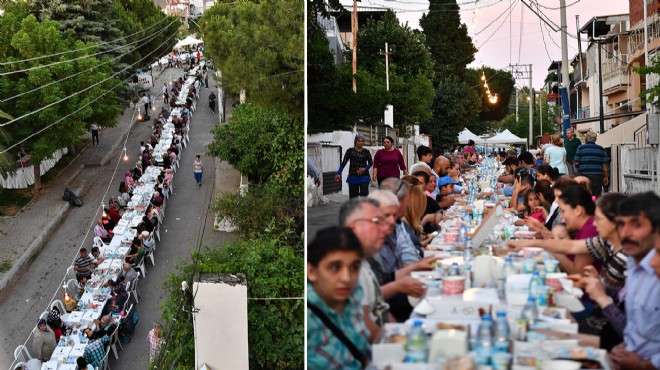Buca daki iftar buluşması eski ramazanları aratmadı
