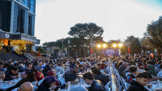 Buca'daki iftarda Çanakkale Şehitleri unutulmadı