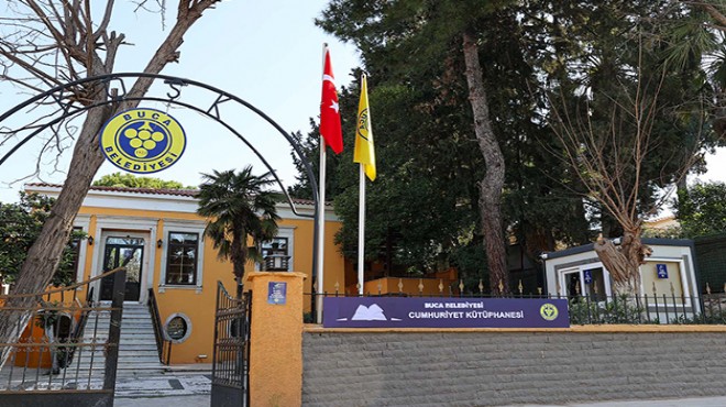 Buca daki tarihi köşk bilgi yuvası oldu