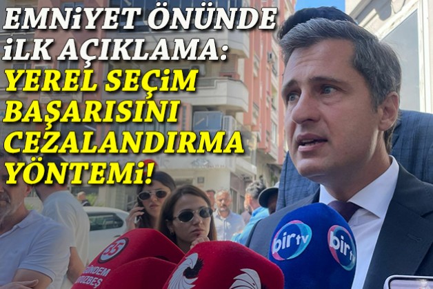 Buca operasyonu sonrası Emniyet önünde açıklama!
