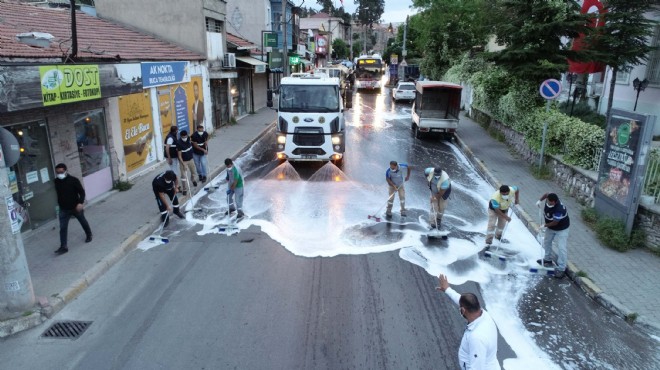 Buca yollarında temizlik seferberliği