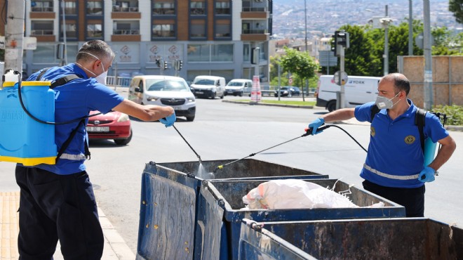 Buca’da 24 saat kesintisiz ilaçlama