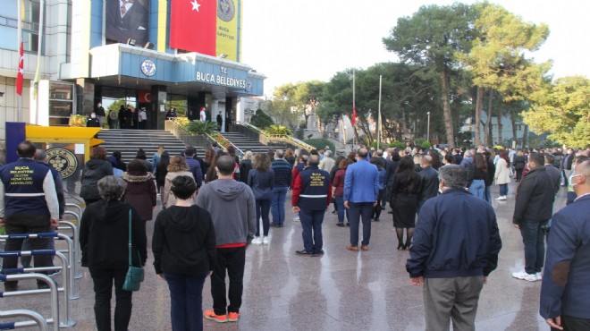 Buca’da Ata’ya saygı günü!