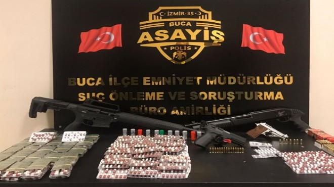 Buca'da uyuşturucu operasyonu: 2 tutuklama