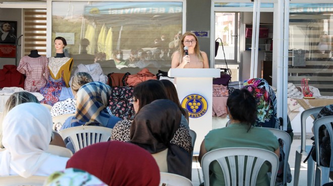 Bucalı annelere bebek besleme eğitimi