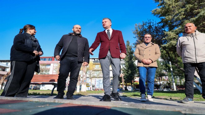 Buca’nın parkları yenileniyor