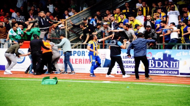 Bucaspor'da taraftar tesisleri bastı!