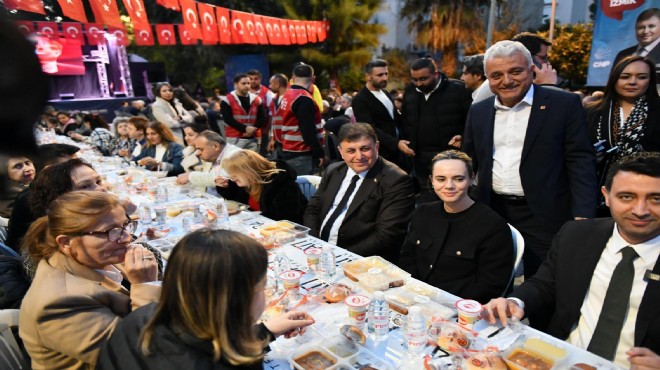 CHP li Tugay dan Manavkuyu’da iftar