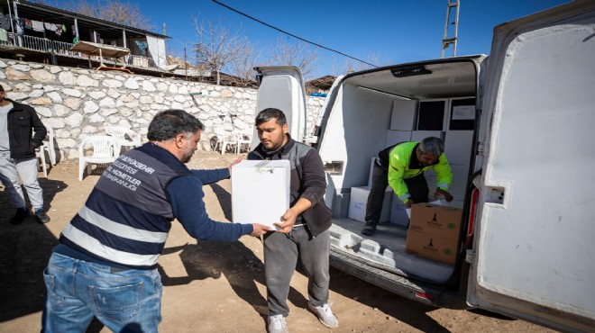 Büyükşehir Adıyaman'ın köylerine her gün sıcak yemek ulaştırıyor