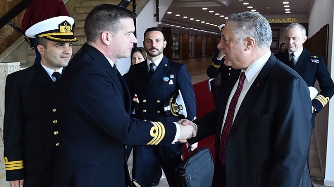 Büyükşehir'de NATO günü: Hains'ten 'İzmir' mesajı