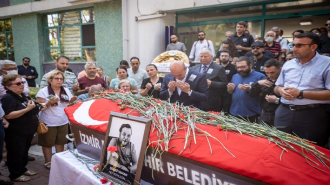 Büyükşehir de yas: İki çalışan son yolculuğuna uğurlandı...