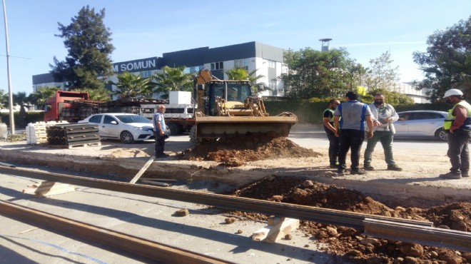 Büyükşehir den  AOSB de tramvay inşaatı krizi  hakkında detaylı açıklama!