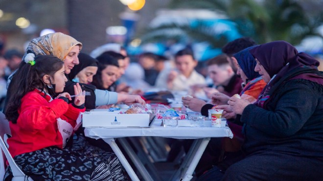 Büyükşehir den Ramazan da afet bölgesinde dayanışma sofraları!