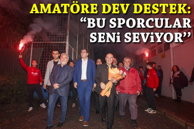 Büyükşehir'den amatöre dev destek