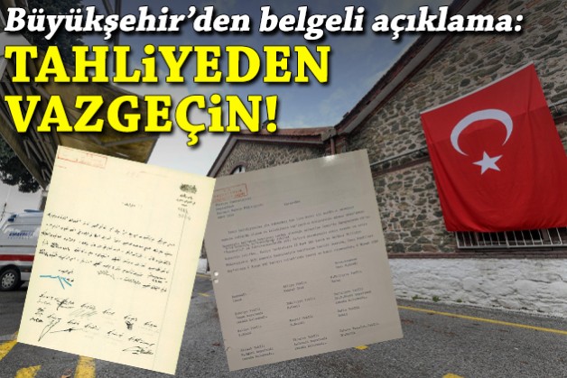 Büyükşehir'den belgeli açıklama: Tahliyeden vazgeçin!