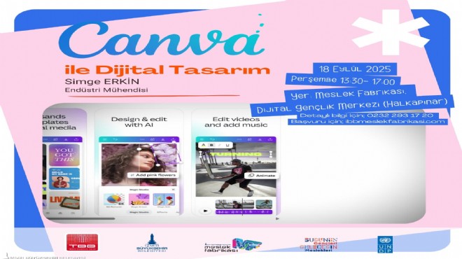 Büyükşehir den gençlere ücretsiz dijital tasarım eğitimi