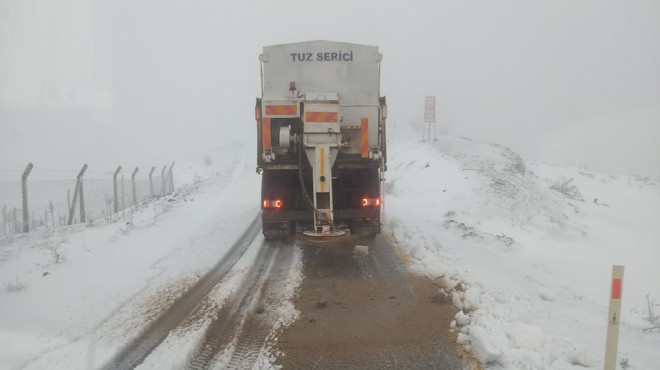 Büyükşehir'den kar teyakkuzu: Ekipler sahada!