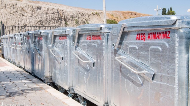 Büyükşehir'den konteyner harekatı: 30 ilçeye hibe!