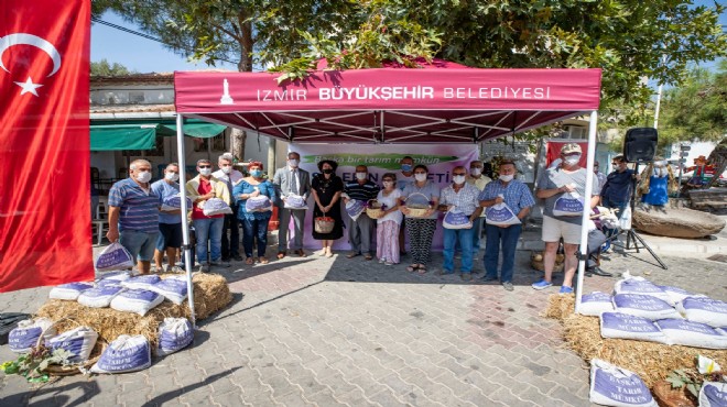 Büyükşehir'den üreticiye destek, toprağa bereket!