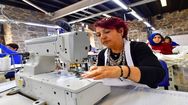 Büyükşehir in Meslek Fabrikası nda yara sarma mesaisi