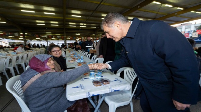 Büyükşehir in birlik sofrası Karabağlar da kuruldu