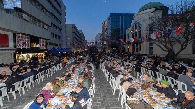 Kemeraltı nda gönül sofrası kuruldu