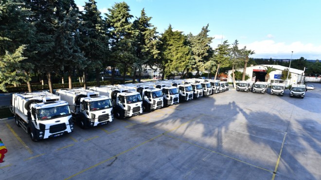 Büyükşehir'den ilçe belediyelerine çöp kamyonu desteği