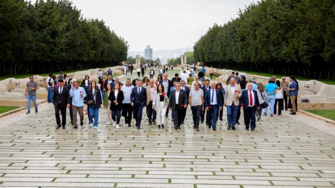 CHP Bayraklı dan Ankara çıkarması!