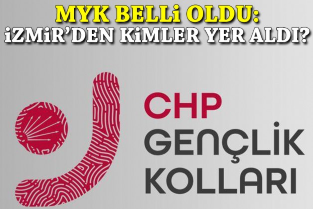 CHP Gençlik MYK’sı belli oldu: İzmir’den kimler yer aldı?