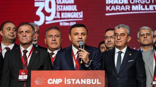 CHP İstanbul kongresi: Özgür Çelik yeniden il başkanı