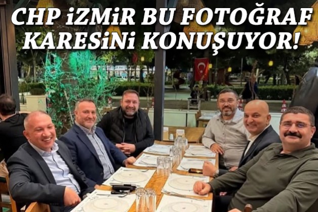 CHP İzmir bu fotoğraf karesini konuşuyor!