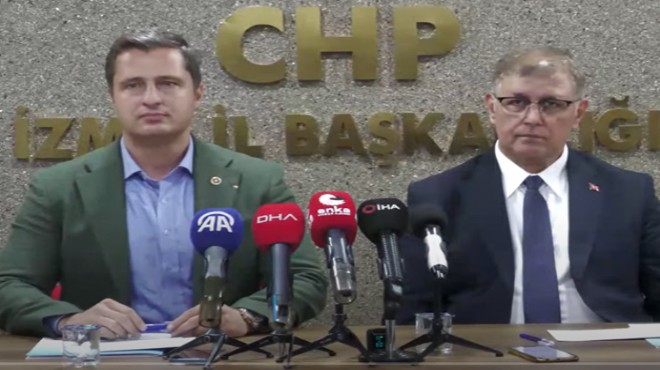 CHP İzmir de ‘Özel’ toplantı sonrası Yücel ve Tugay’dan açıklama!