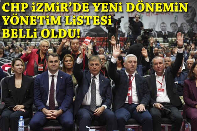 CHP İzmir'de kongre günü: İşte Çağatay Güç'ün listesi... Sürpriz isimler!