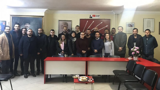 CHP İzmir in gençleri  üç gündemle  sahaya indi!