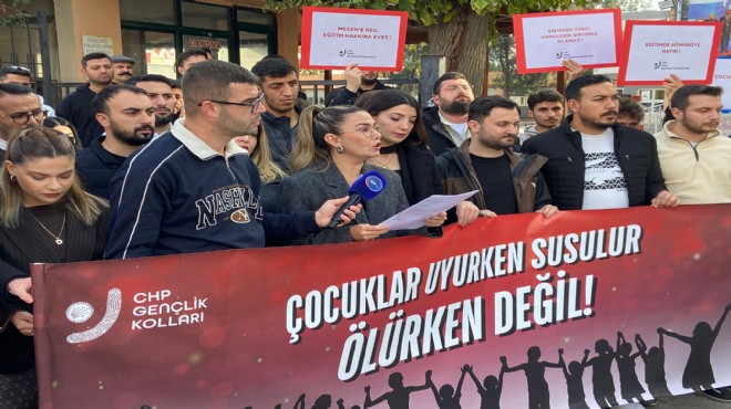 CHP İzmir'in gençlerinden 'MESEM' tepkisi!