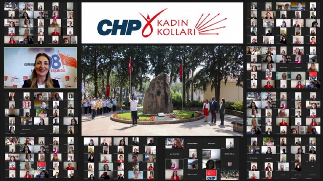 CHP Kadın Kolları Zübeyde Ana yı andı