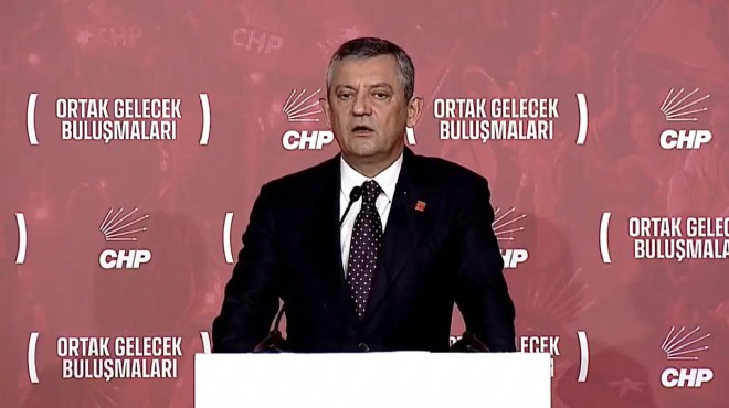 CHP Lideri Özgür Özel den  süreç  mesajı