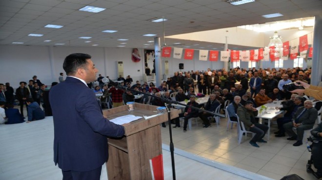 CHP Menemen de Güney yola çıktı!