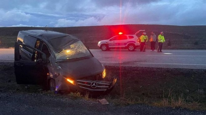 CHP Milletvekili Yozgat ta trafik kazası geçirdi