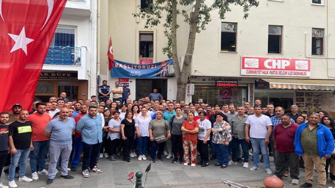 CHP Selçuk 2. tur için startı verdi