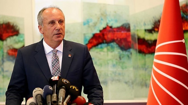 CHP de Muharrem İnce den adaylık mesajı!